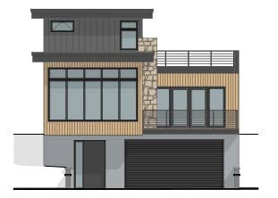 Skyhawk front elevation
