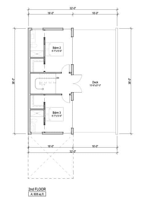 Skyhawk 2nd floor plan