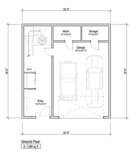 Skyhawk ground floor plan